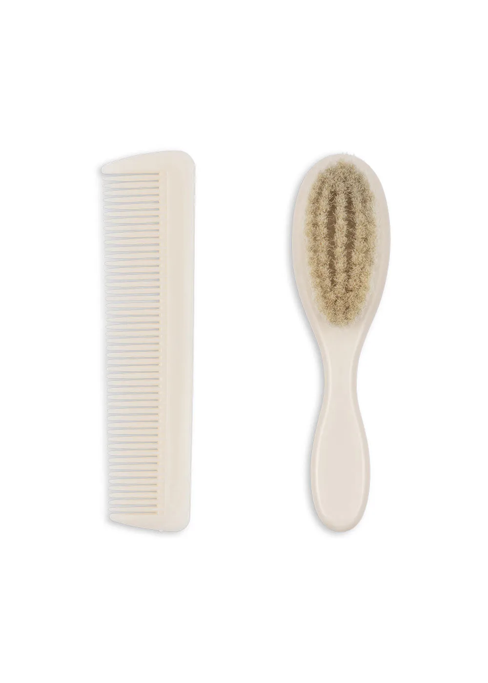 Konges Sløjd Babyborstelset babyborstel beige wol