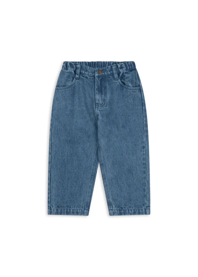 Konges Sløjd Elba Jeans denim blue biokatoen