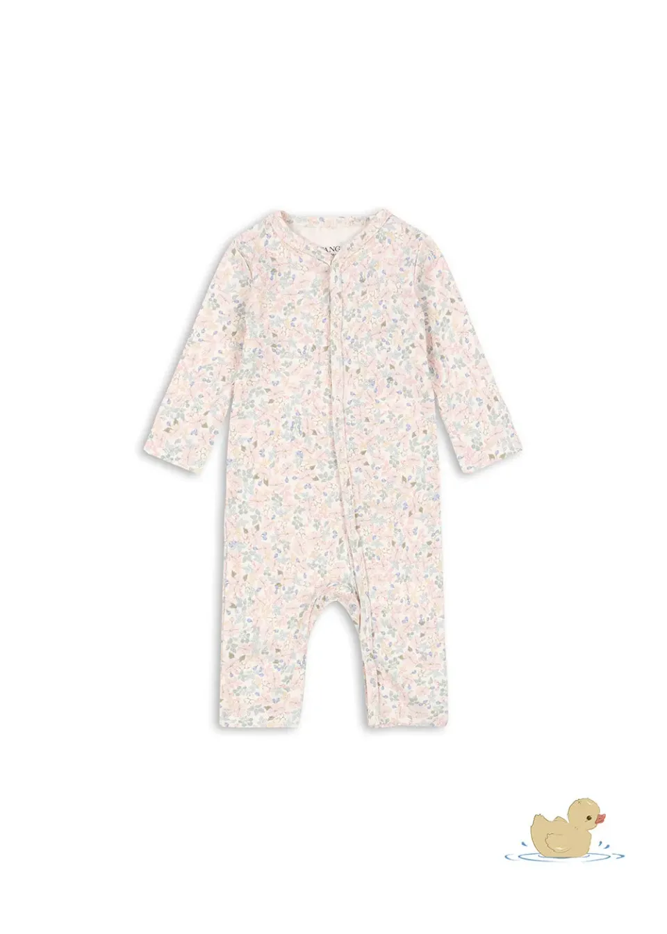 Konges Sløjd Fio onesie prato fiori biokatoen