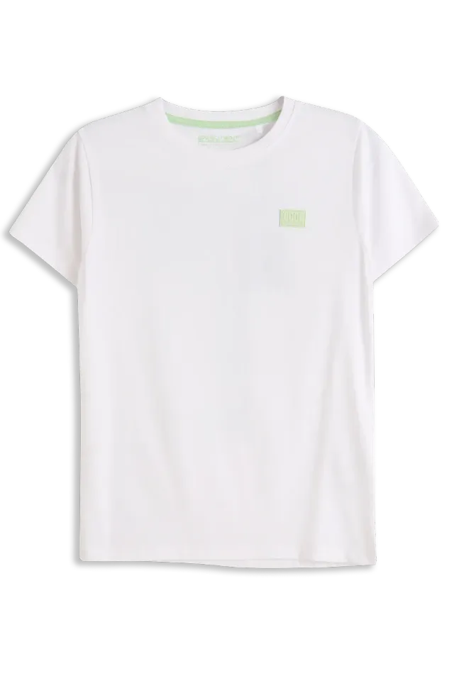 4PRESIDENT Bob Bright White T-shirt jongens rockprint