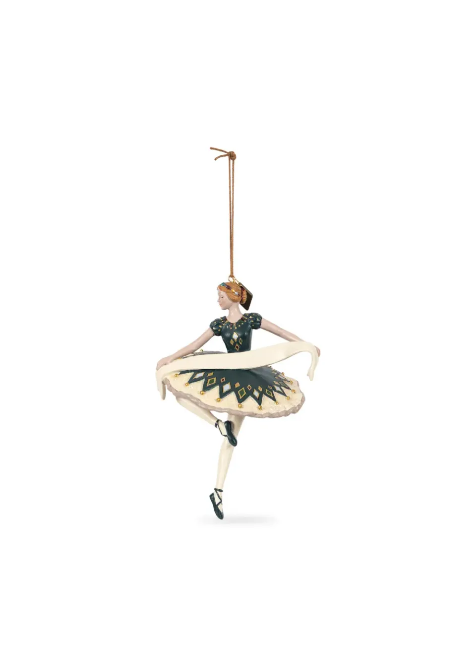 Konges Sløjd harlekijnballerina kerstornament multi 14 cm