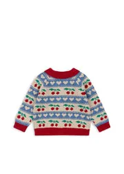 Konges Sløjd Belou vestje cherry stripe wolmix