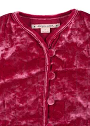 Konges Sløjd Carlito overshirt sangria fluweel vest