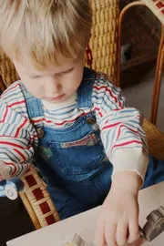 Konges Sløjd Manis Sweater trui antique stripe biokatoen