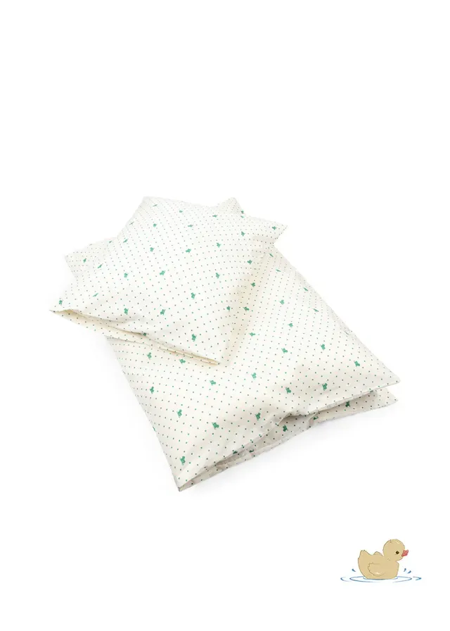 Konges Sløjd Bellini baby beddengoed lago verde 70x100