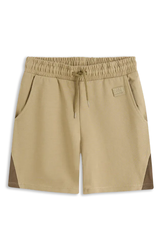 4President Borre Twill short terra badstof jongens