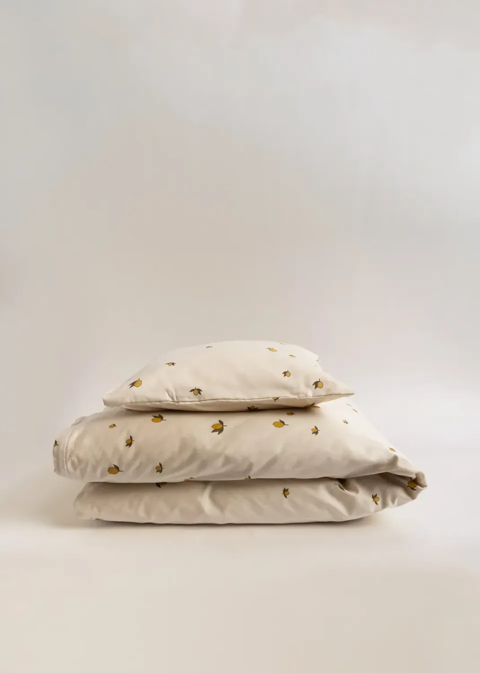 Konges Sløjd beddengoed 140x200 lemon biokatoen set