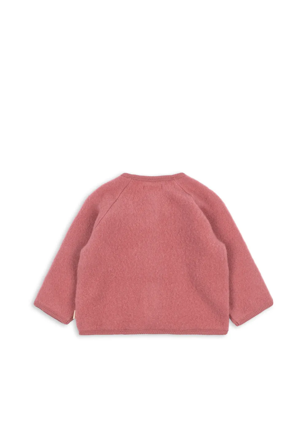 Konges Sløjd Saga vest dusty rose wol fleece