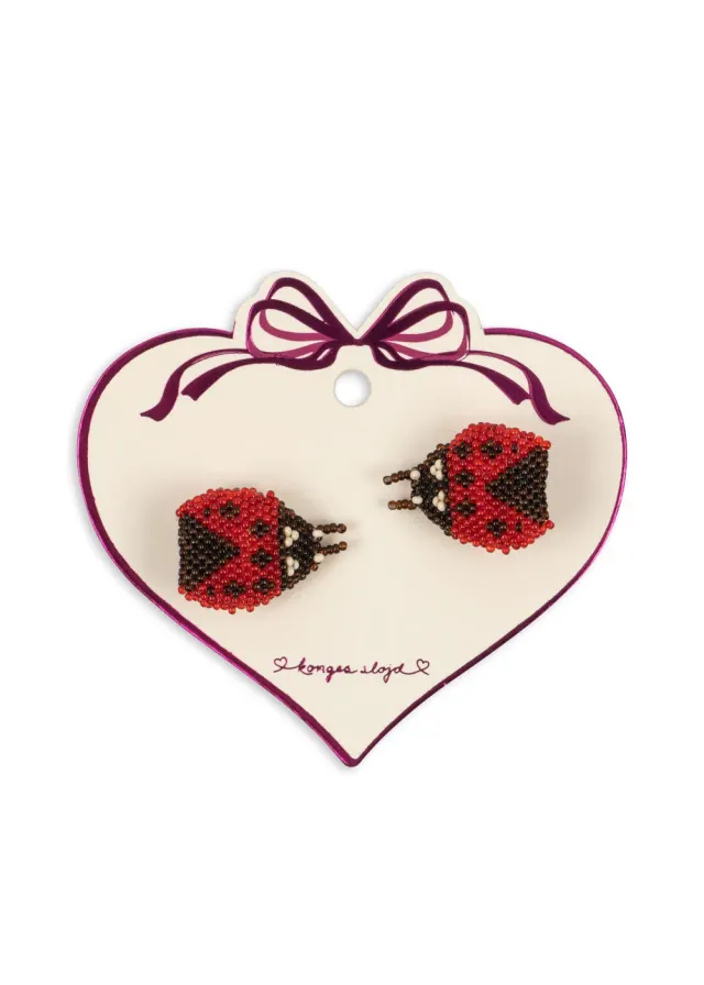 Konges Sløjd Haarclips Ladybug 2-pack kralen