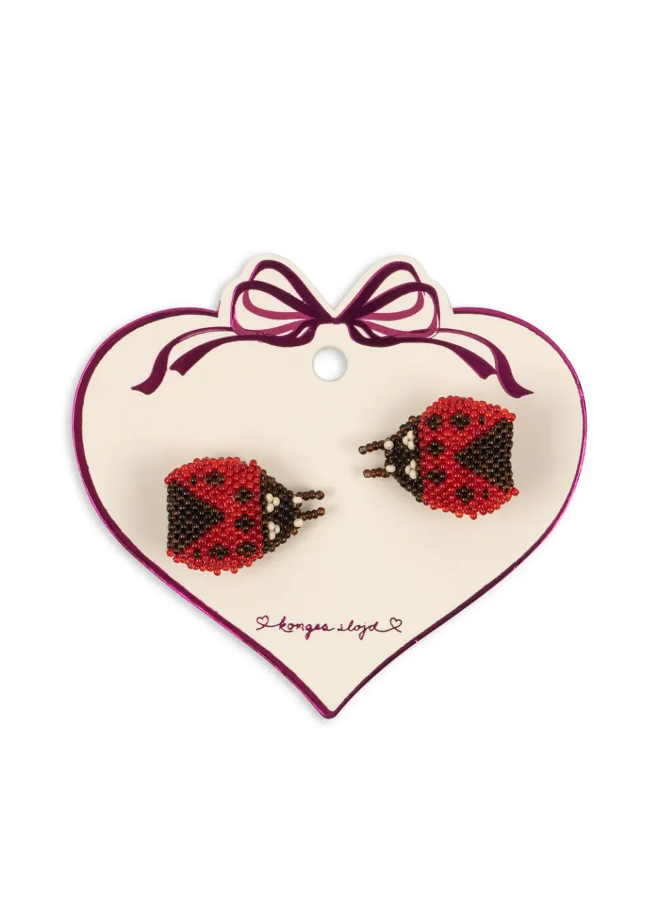 Konges Sløjd Haarclips Ladybug 2-pack kralen