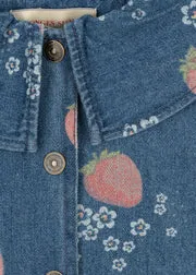 Konges Sløjd Magot jas marmelade sun denim bio