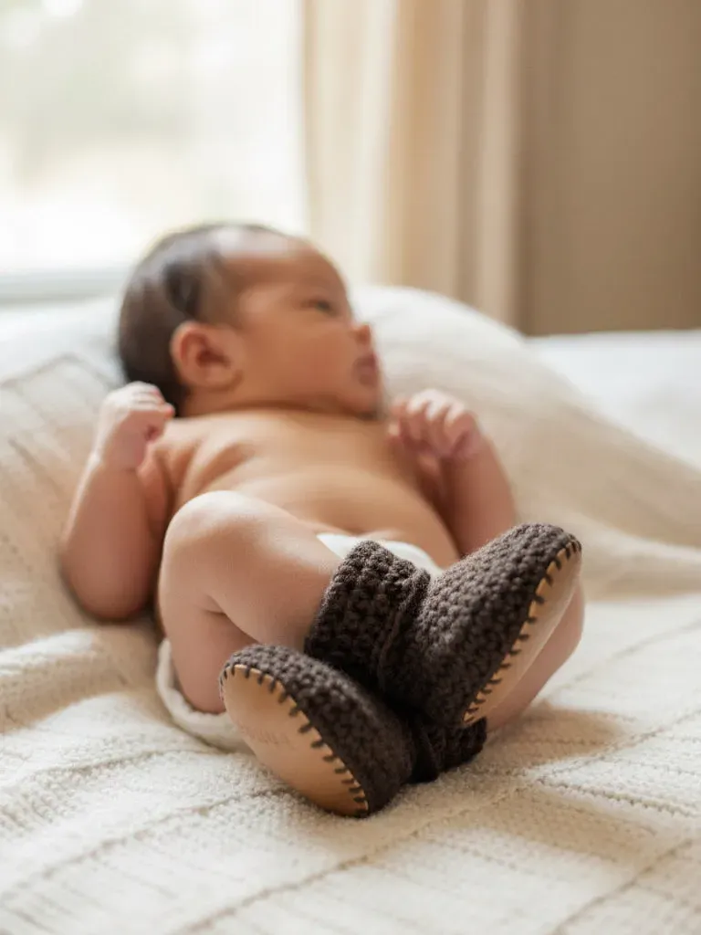 Louloúdi Haakpatroon babyslofjes 0-2 jaar PDF