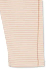 Konges Sløjd Fio legging tea stripe rib biokatoen