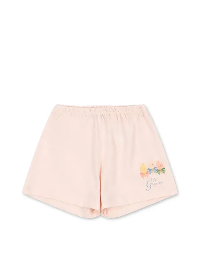 Konges Sløjd Era korte broek creole pink linnen