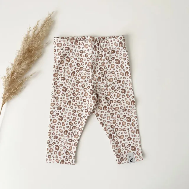 Soda Fashion Luipaard legging beige panterprint