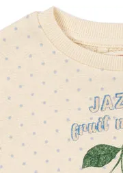 Konges Sløjd Loupy sweatjurk jazzy dot biokatoen