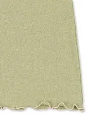 Konges Sløjd Roli jurk pale olive green met lurex