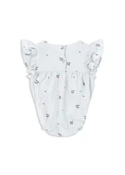 Konges Sløjd Coco romper cherry blue mousseline bio