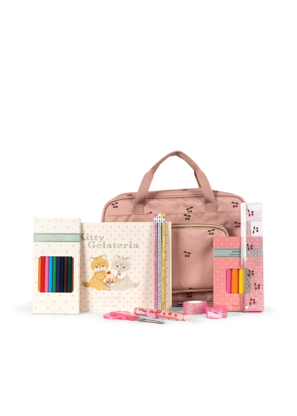 Konges Sløjd Holiday Essentials tas cherry knutselset