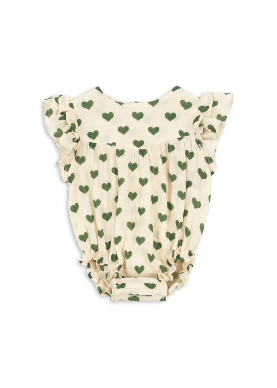 Konges Sløjd Coco Romper amour verde biokatoen