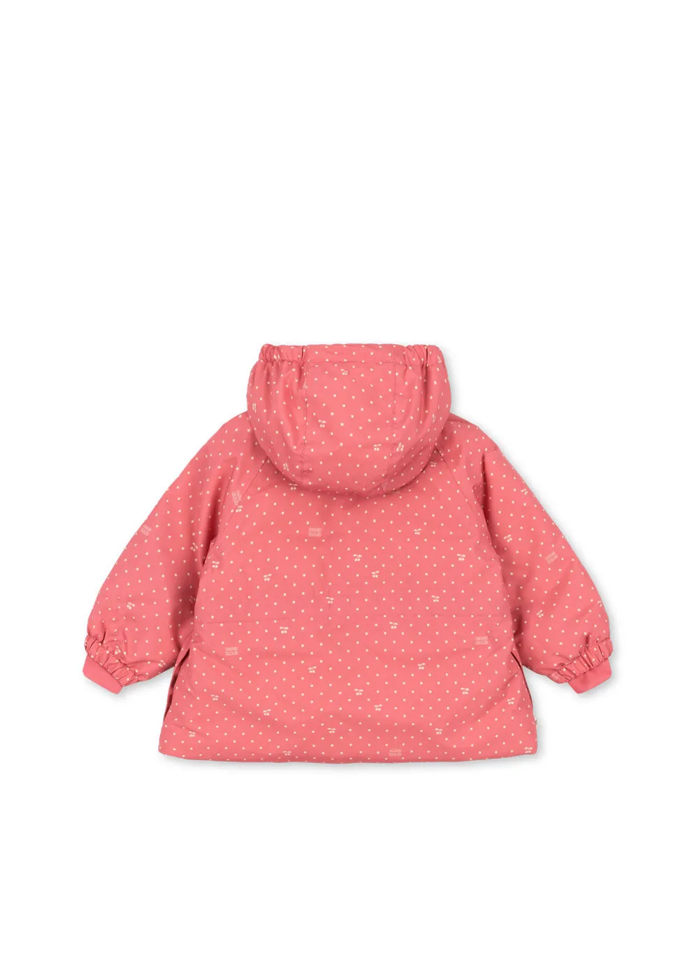 Konges Sløjd Mismou Ruchejas winterjas cherry berry dot