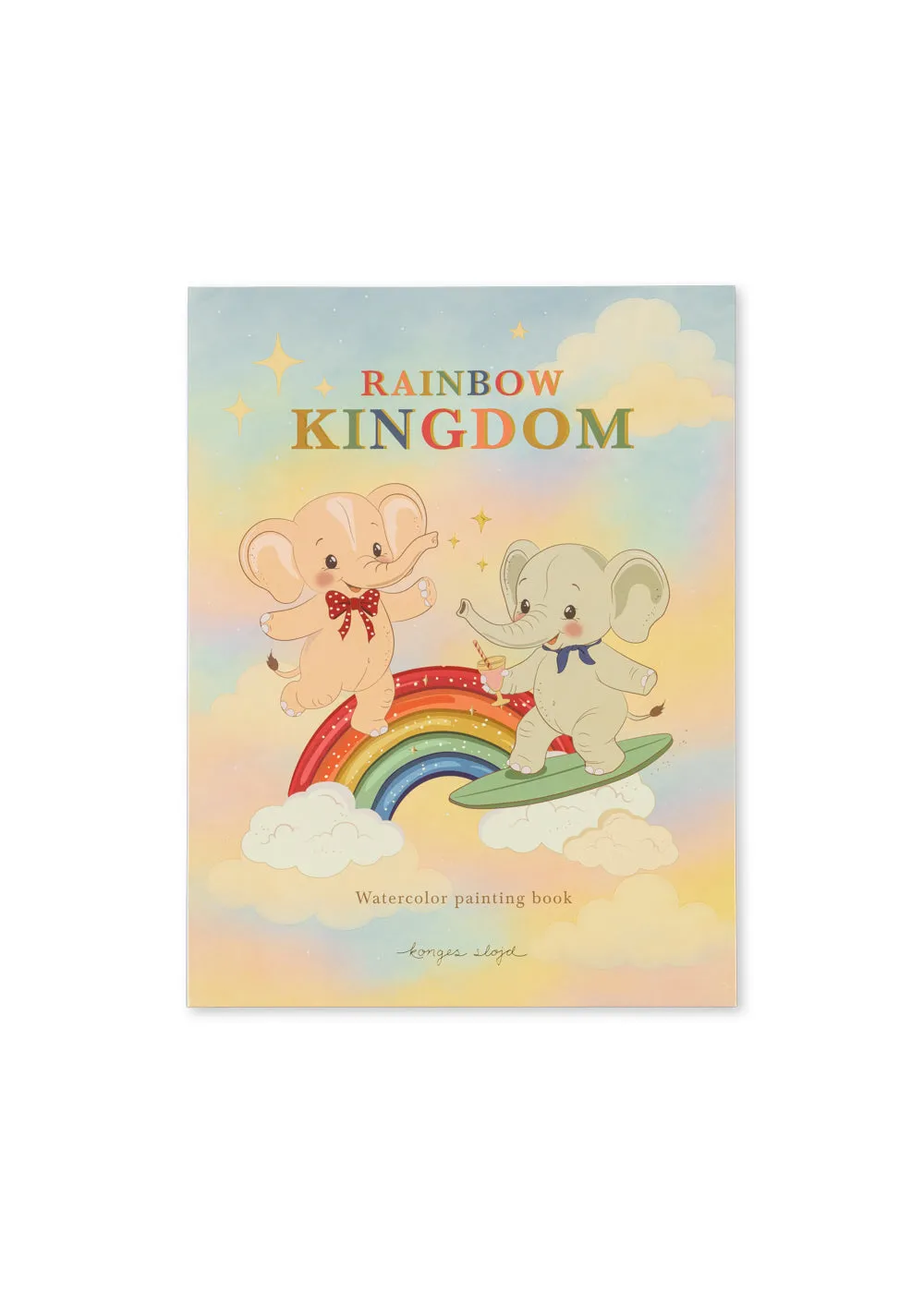Konges Sløjd regenboog waterverfboek multi herbruikbaar