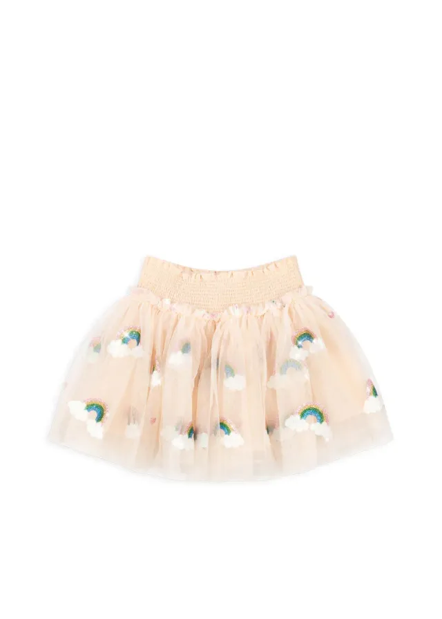 Konges Sløjd Tullie rok rainbow glitter tule