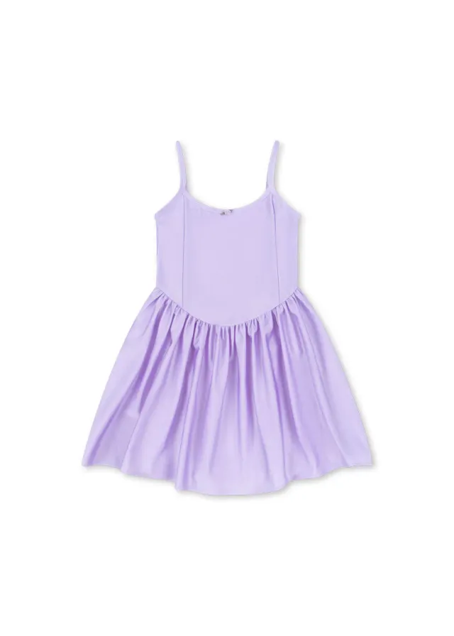 Konges Sløjd Mousse jurk lavender purple glans