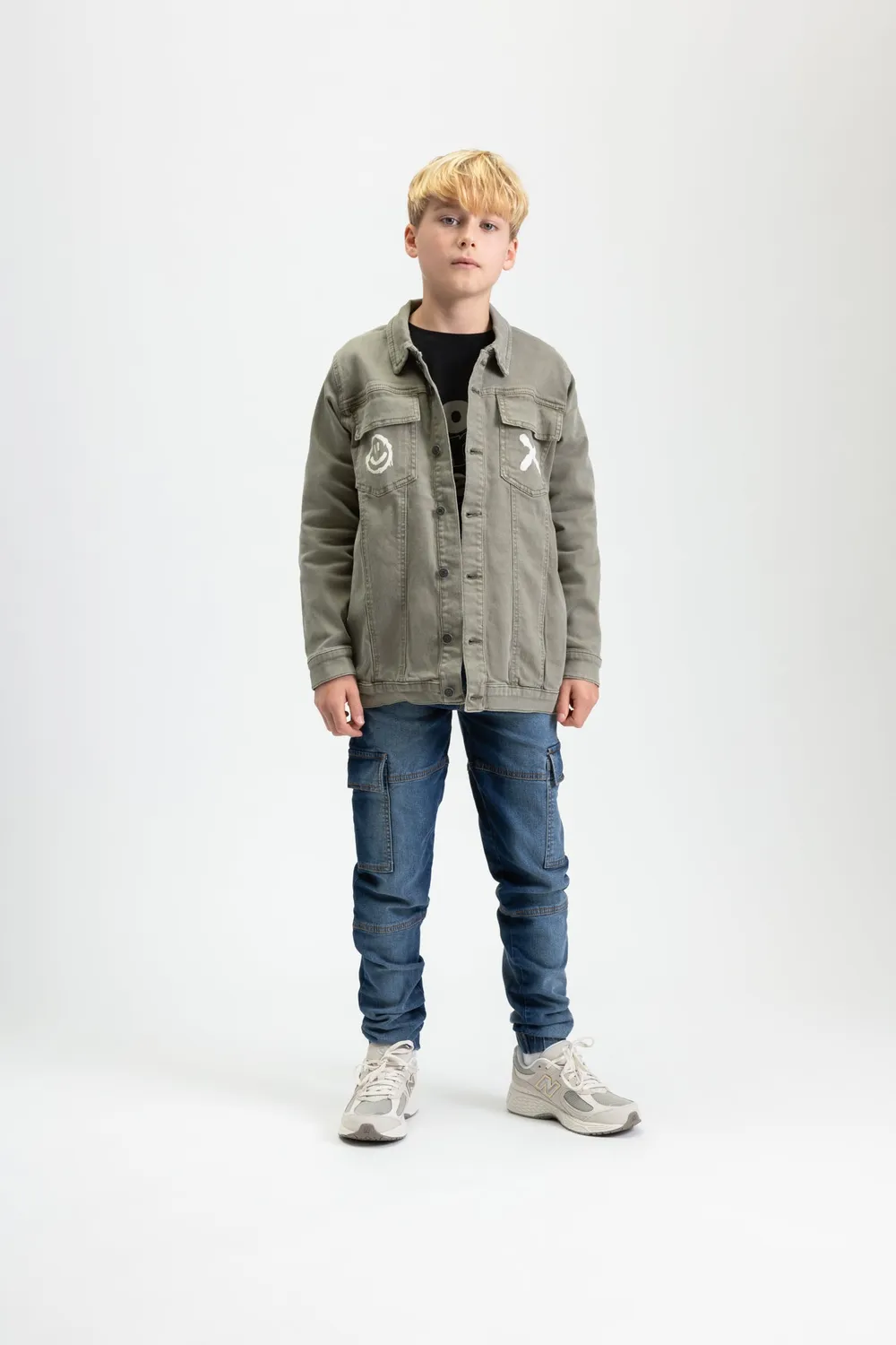 4PRESIDENT Gordon Green overshirt jas jongens katoen