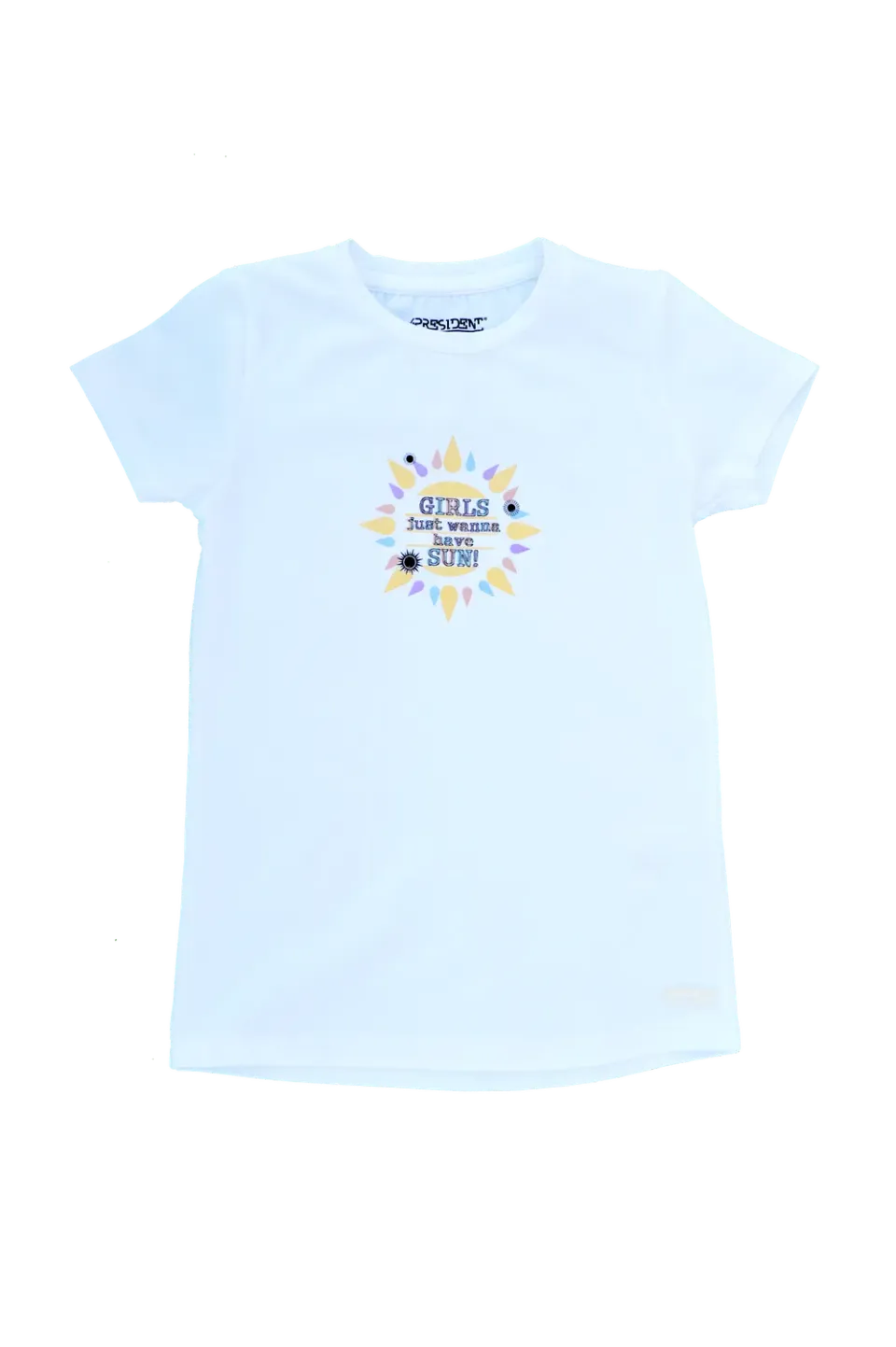 4President Scarlett White shirt kinderen wit