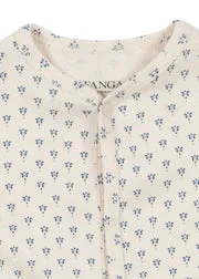 Konges Sløjd Bello onesie punto blu biokatoen