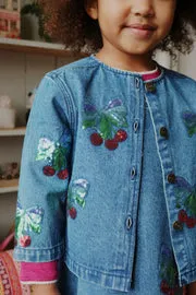 Konges Sløjd Magot Overshirt spijkershirt amarena sequin