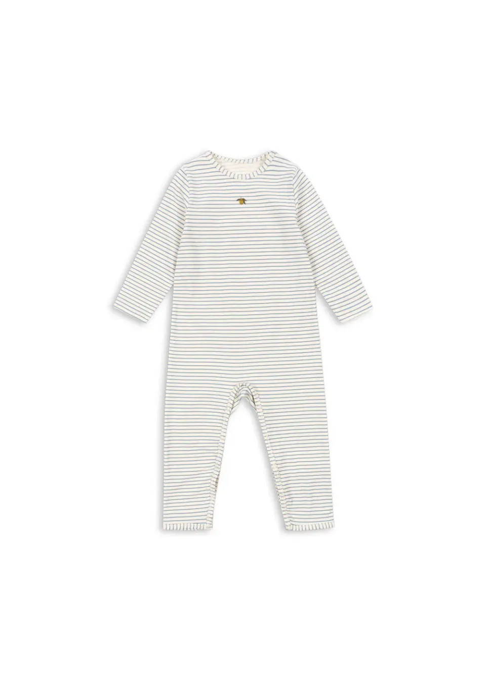 Konges Sløjd Basic Onesie stripe bluie biokatoen