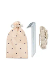 Konges Sløjd Mini Strandtent Navy Dot UPF50+