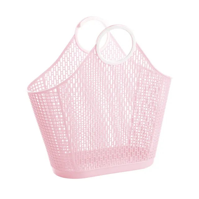 The Mompany Fiesta shopper roze met platte bodem
