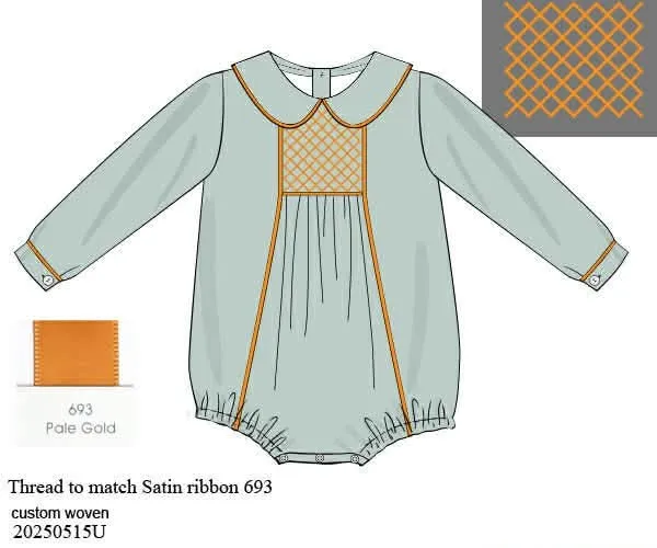 Busy Bee Smocks Fall Heirloom boxpakje 9M geweven