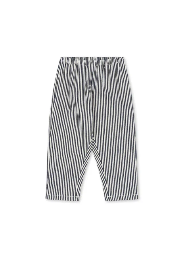 Konges Sløjd Fender broek naval stripe biokatoen