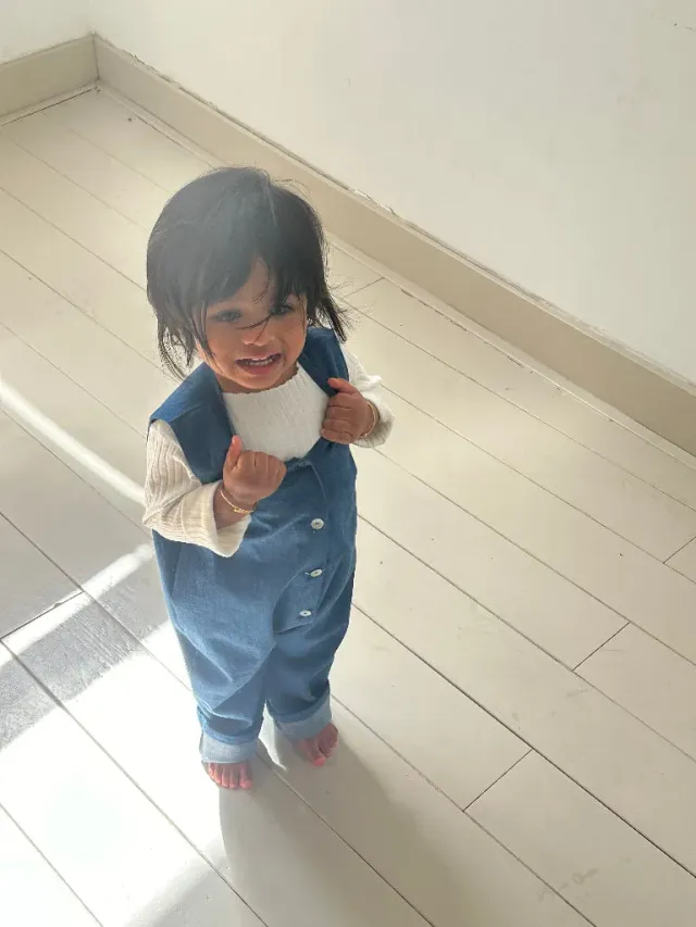 Louloúdi Jyd jumpsuit denim 100% katoen