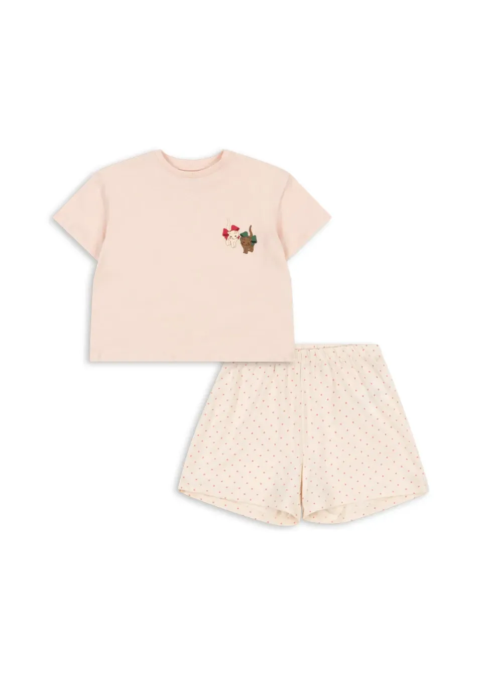 Konges Sløjd Famo Box Fit Set pirouette dot T-shirt shorts