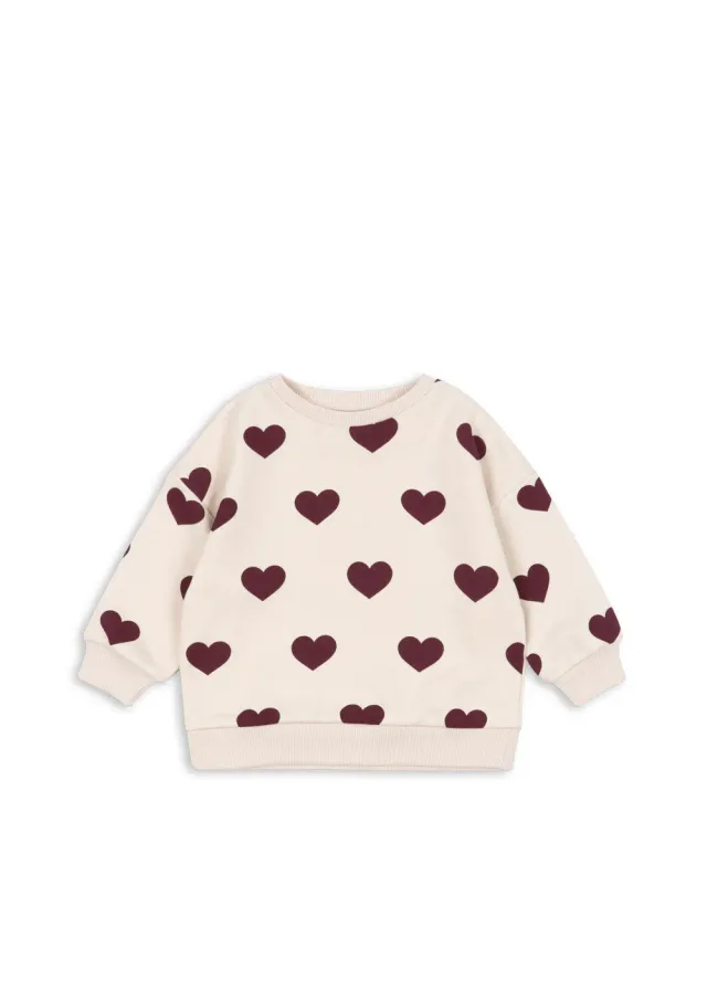 Konges Sløjd Lou sweater trui coeur winetasting biokatoen