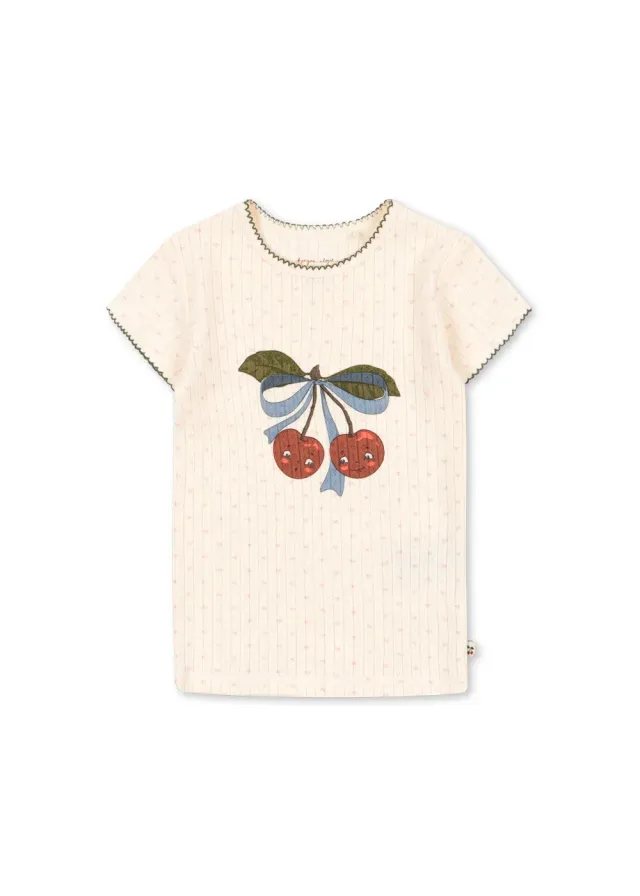 Konges Sløjd Minnie t-shirt minnie coeur biokatoen