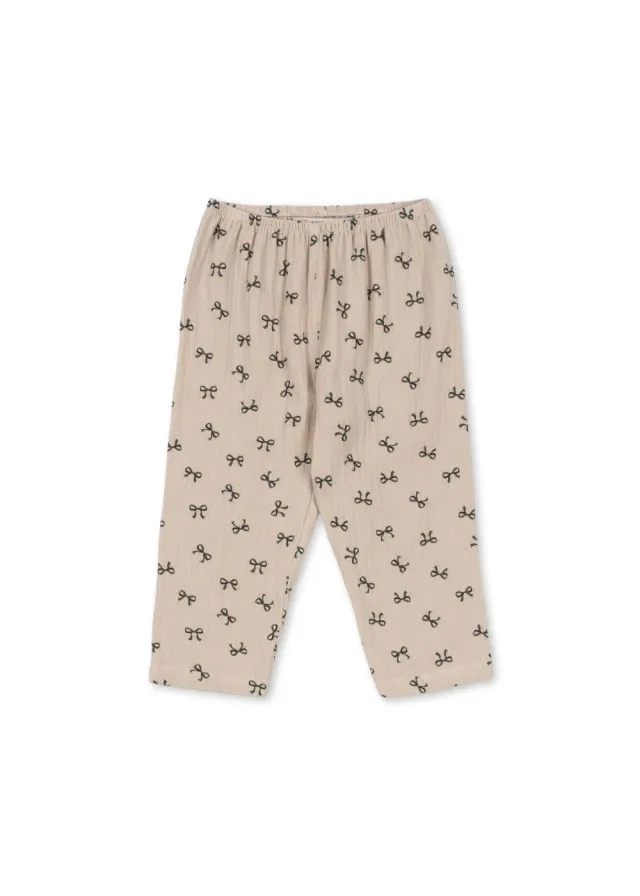 Konges Sløjd Coco broek bow magnet mousseline