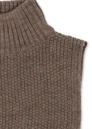 Konges Sløjd Fruity nekwarmer bunny brown melange merino