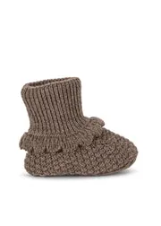 Konges Sløjd Fruity babysokken bunny brown melange wol