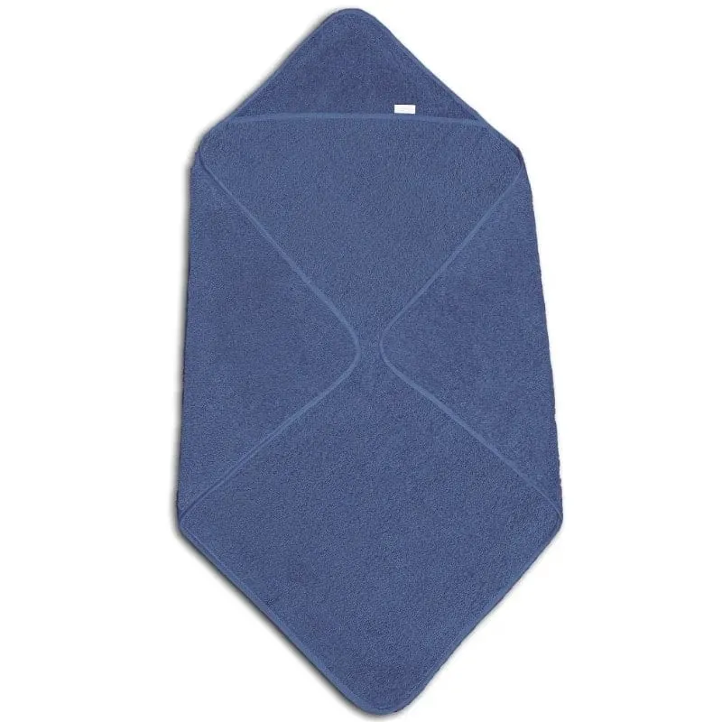 Soda Fashion badcape donkerblauw met capuchon zacht