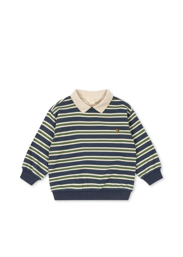 Konges Sløjd Spotty polo poloshirt spellbound stripe biokatoen