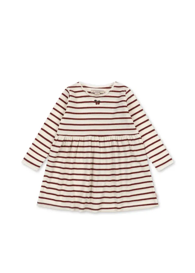 Konges Sløjd Roli jurk creamy stripe glitter