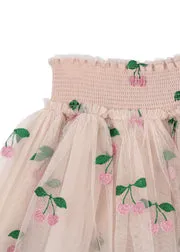 Konges Sløjd Tullie Rok ma grande cerise pink glitter
