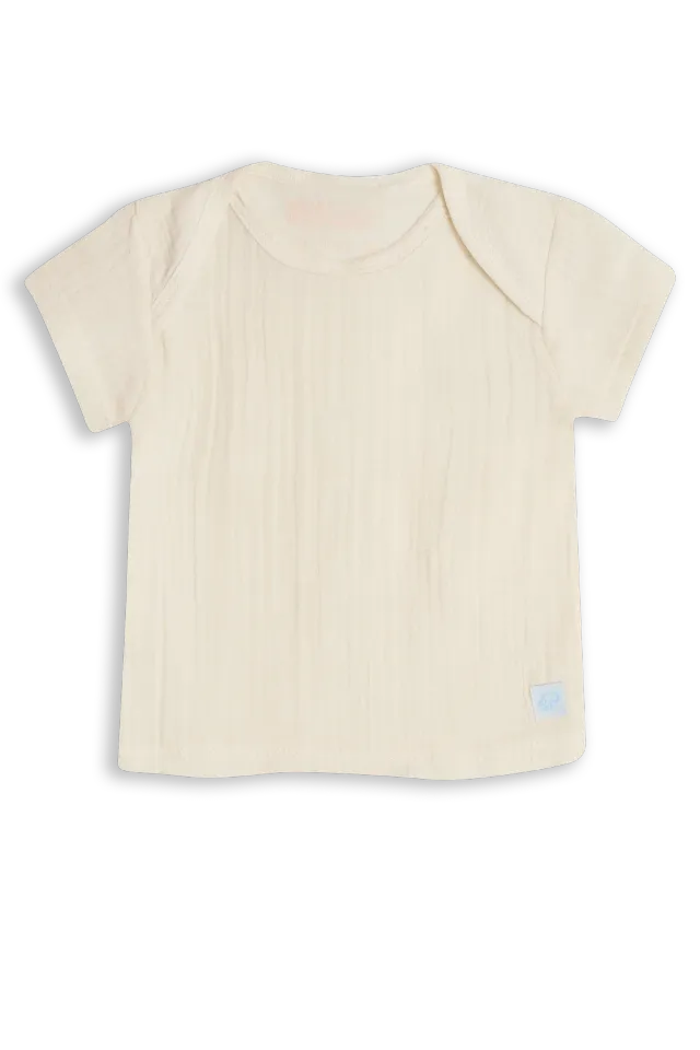 4PRESIDENT Moon Gardenia T-shirt baby 100% katoen