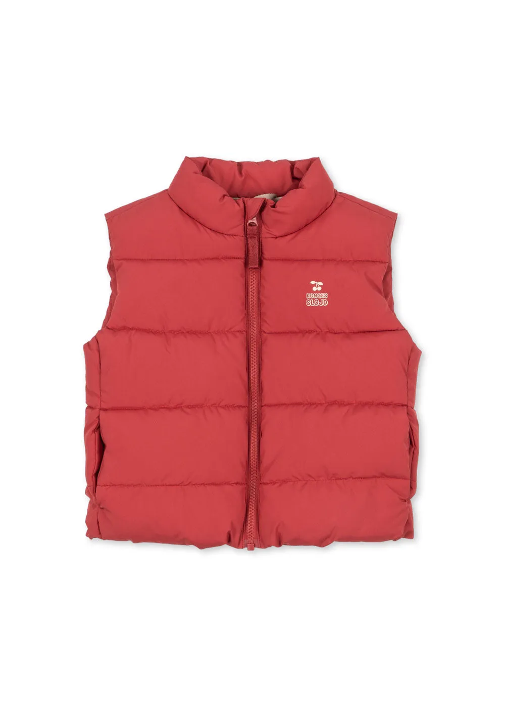 Konges Sløjd Alpi bodywarmer cardinal gerecycled winddicht